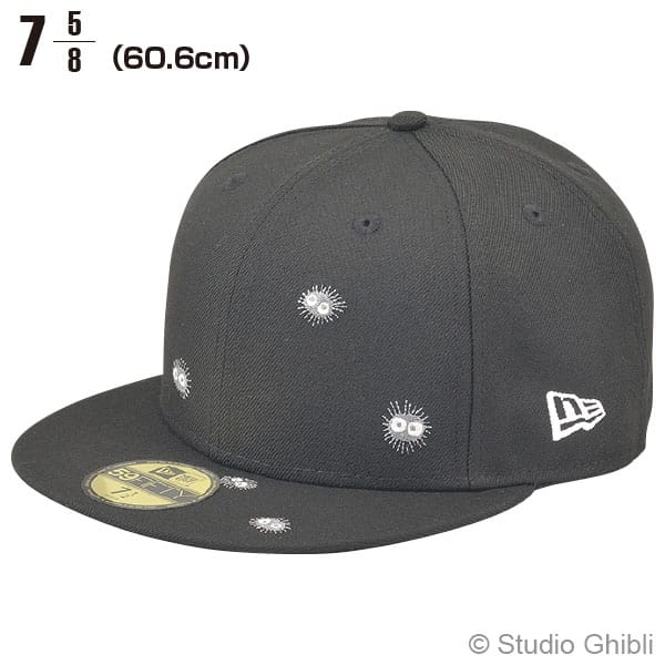 となりのトトロ NEW ERA コラボキャップ 59FIFTY / ブラック(Size:7 5/8)★エンスカイショップ限定・受注生産商品★