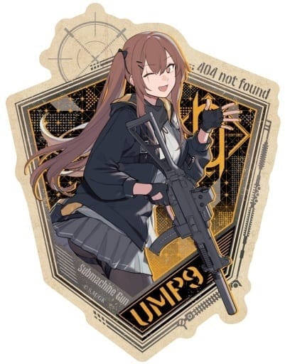 ドールズフロントライン 8.UMP9 トラベルステッカー