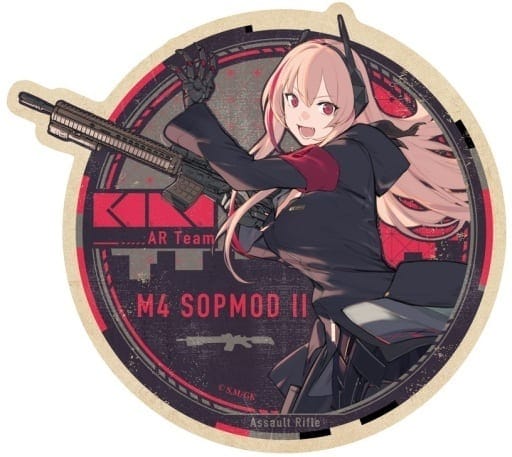 ドールズフロントライン トラベルステッカー 4.M4 SOPMODII