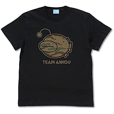 ガールズ&パンツァー 最終章 あんこうチーム Tシャツ/BLACK-L