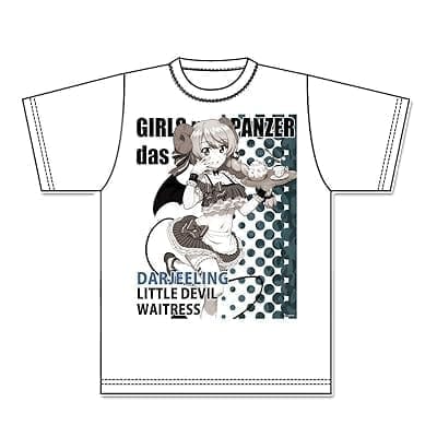 ガールズ&パンツァー 最終章 描き下ろしグラフィックTシャツ【ダージリン】小悪魔ウエイトレス