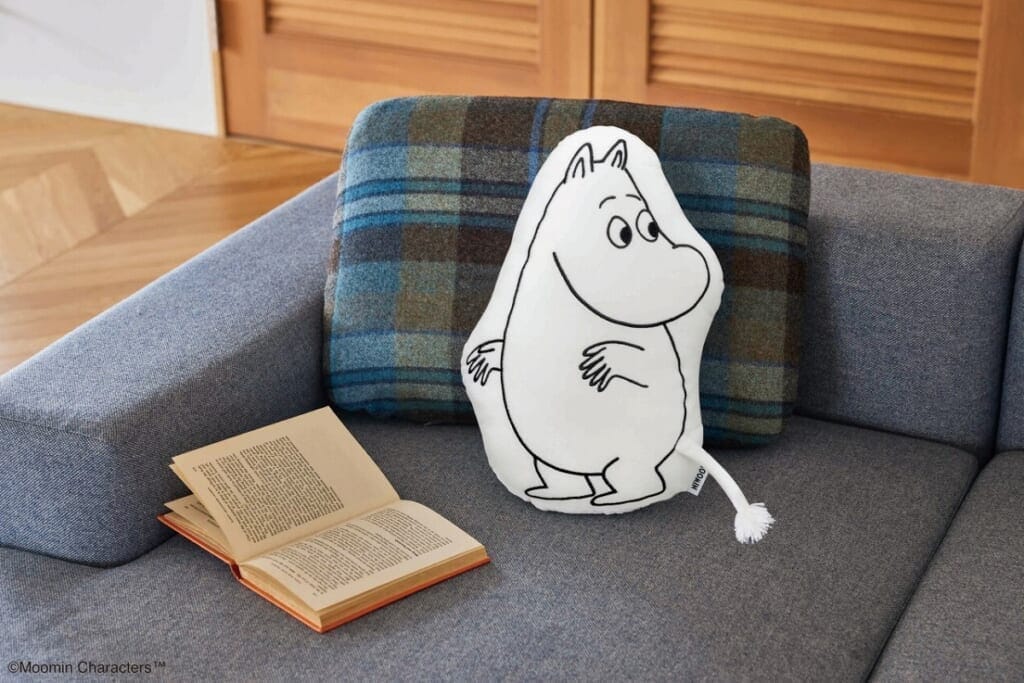 MOOMIN インテリアになじむ ムーミン ふかふかクッション BOOK