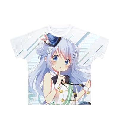 ご注文はうさぎですか? BLOOM チノ フルグラフィックTシャツユニセックス