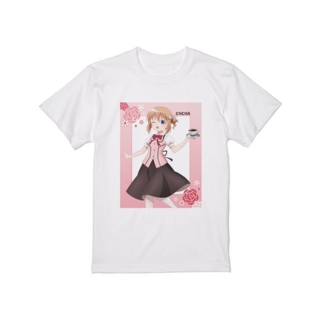 ご注文はうさぎですか? BLOOM 描き下ろし ココア 素敵なティータイムver. Tシャツメンズ(サイズ/L)