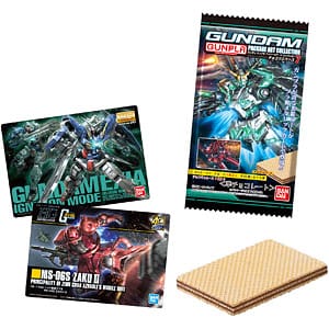 GUNDAMガンプラパッケージアートコレクション チョコウエハース7 20個入りBOX