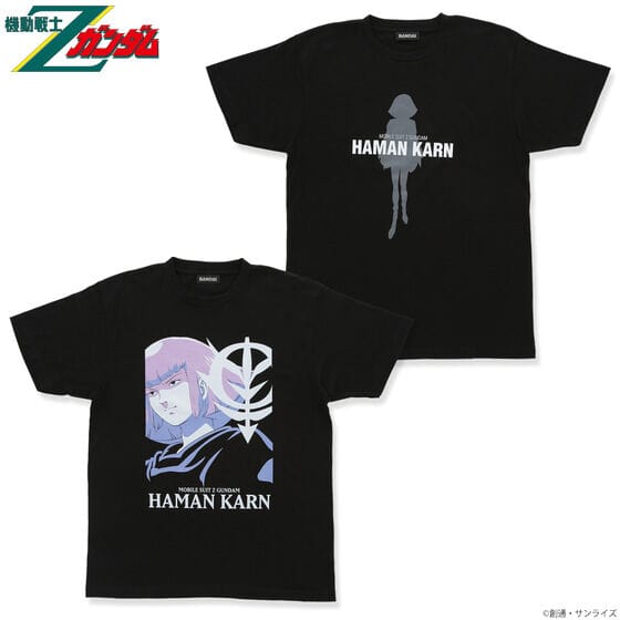 機動戦士Zガンダム キャラクターイラスト Tシャツ ハマーン・カーン