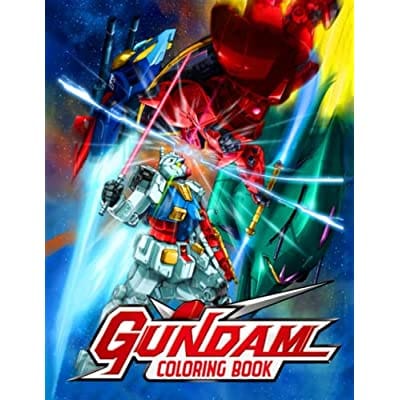 Gundam Coloring Book: Relaxation Special Beautiful Colouring Pages For Stress Relief Books Adult And Kid