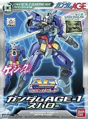 (カード欠品) 1/144 AG ガンダムAGE-1 スパロー 「機動戦士ガンダムAGE」