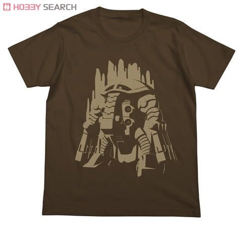 機動戦士ガンダムUC ジュアッグTシャツ DARK BROWN M