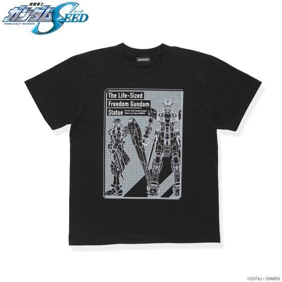 『機動戦士ガンダムSEED』 上海フリーダムガンダム立像 Tシャツ