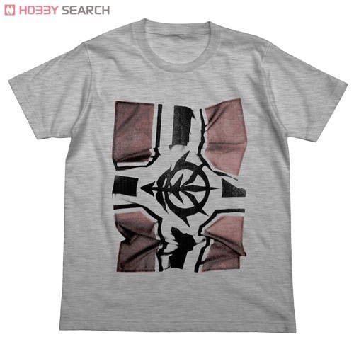 機動戦士ガンダム ジオン公国軍旗フォトプリントTシャツ HEATHER GRAY XL