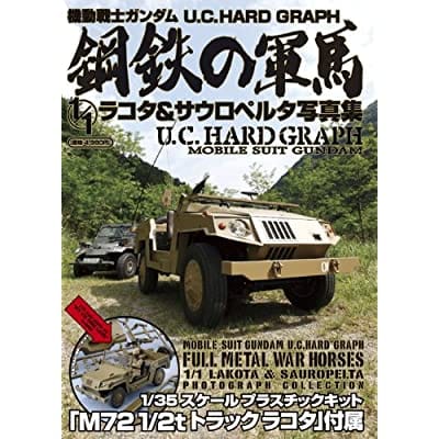 機動戦士ガンダムU.C. HARD GRAPH 鋼鉄の軍馬 1/1 ラコタ＆サウロペタル写真集 (書籍)