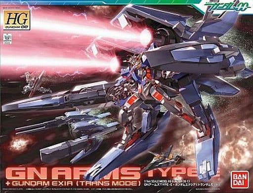 [説明書欠品] 1/144 HG GNR-001E GNアームズTYPE-E + GN-001 ガンダムエクシア(トランザムモード) 「機動戦士ガンダム00(ダブルオー)」