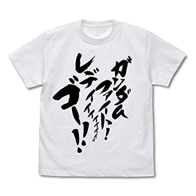 機動武闘伝Gガンダム ガンダムファイト！レディー・ゴー!! Tシャツ WHITE L