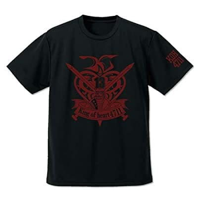 機動武闘伝Gガンダム キングオブハート ドライTシャツ BLACK L