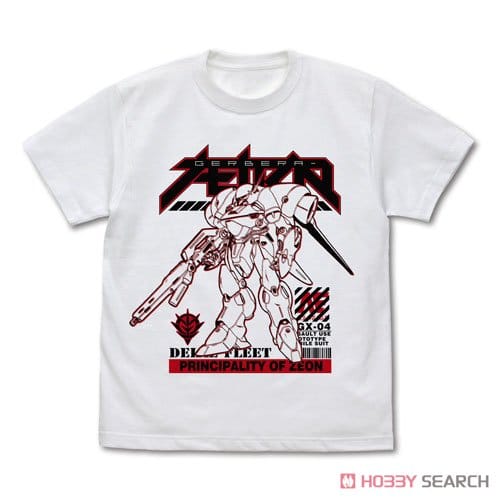 機動戦士ガンダム0083 ガーベラ・テトラ Tシャツ WHITE S