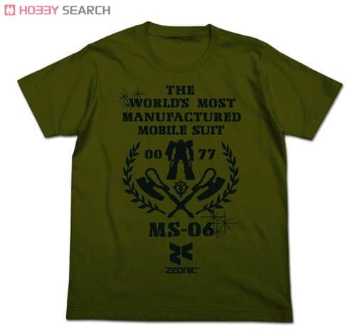 機動戦士ガンダム 最も量産されたMSTシャツ MOSS XL