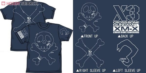 機動戦士クロスボーンガンダム X3Tシャツ DENIM XL