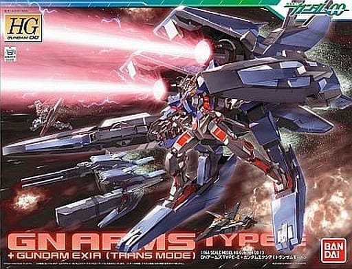 [破損品] 1/144 HG GNR-001E GNアームズTYPE-E + GN-001 ガンダムエクシア(トランザムモード) 「機動戦士ガンダム00(ダブルオー)」