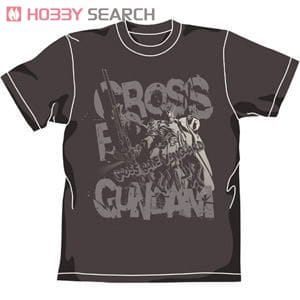 機動戦士クロスボーンガンダム クロスボーンガンダムTシャツ CHARCOAL S