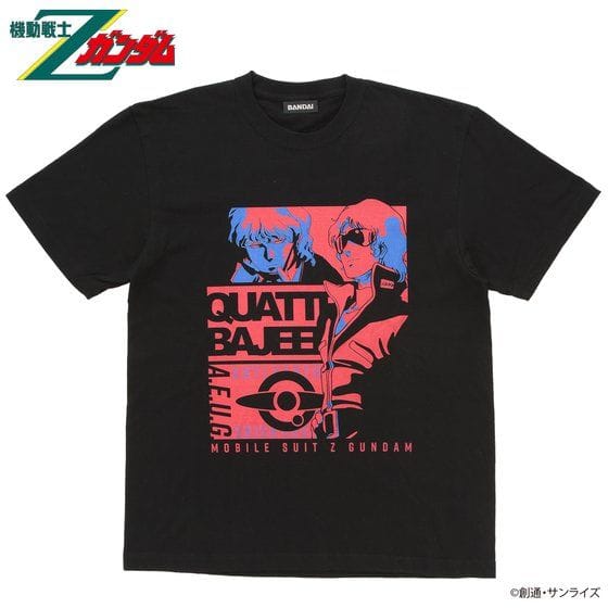 機動戦士Zガンダム クワトロ・バジーナ トライカラーアイテム Tシャツ