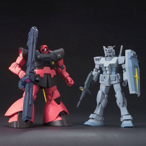 HG 1/144 G3ガンダム+シャア専用リックドムセット