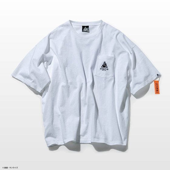 STRICT-G NEW YARK オーバーサイズポケット付きTシャツ ポリゴンガンダム柄