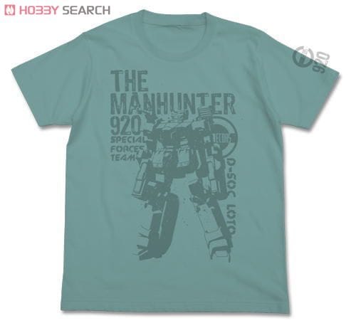 機動戦士ガンダムUC マンハンターTシャツ SAGE BLUE XL