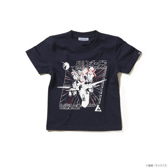 STRICT-G 『機動戦士ガンダムUC』キッズTシャツ ユニコーンガンダム&デルタプラス柄