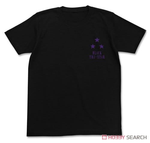 機動戦士ガンダム BLACK TRI-STAR Tシャツ BLACK S