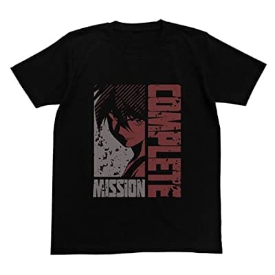 新機動戦記ガンダムW 任務完了Tシャツ BLACK M