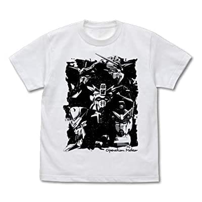 新機動戦記ガンダムW オペレーションメテオ MS Tシャツ WHITE L