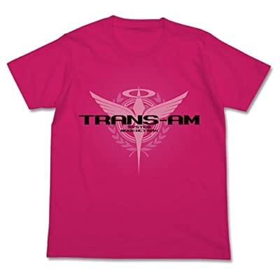 機動戦士ガンダム00 トランザムTシャツ TROPICAL PINK M