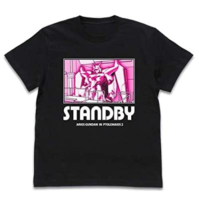 機動戦士ガンダム00 アリオスガンダム STANDBY Tシャツ BLACK XL