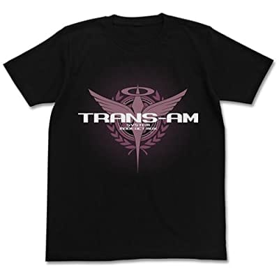 機動戦士ガンダム00 トランザムTシャツ BLACK M