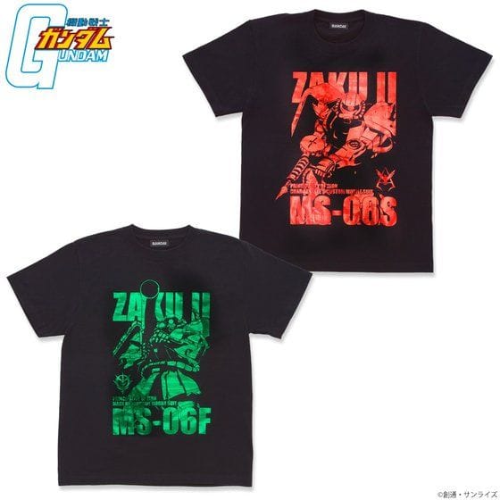 機動戦士ガンダム 箔プリント Tシャツ