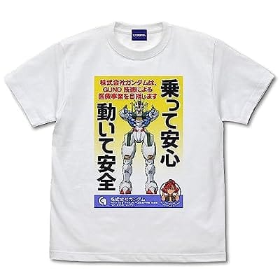 機動戦士ガンダム 水星の魔女 株式会社ガンダム イメージポスター フルカラーTシャツ/白-L