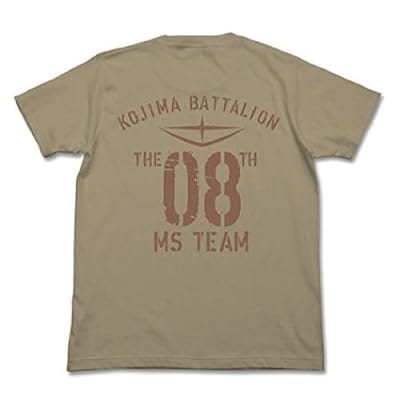 機動戦士ガンダム第08MS小隊Tシャツ SAND KHAKI M