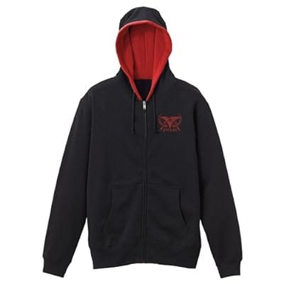 機動戦士Zガンダム ティターンズ ジップパーカー BLACK×RED XL