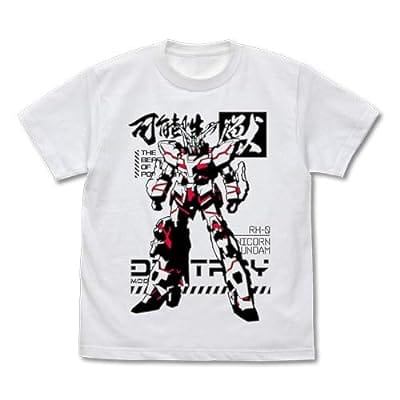 機動戦士ガンダムUC 可能性の獣ユニコーンガンダム Tシャツ WHITE XL
