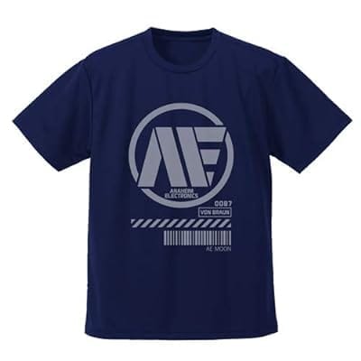 機動戦士Zガンダム アナハイム・エレクトロニクス ドライTシャツ NAVY S