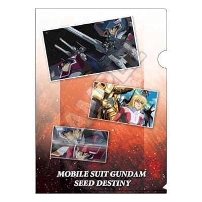 機動戦士ガンダムSEED DESTINY A4クリアファイル 集合B