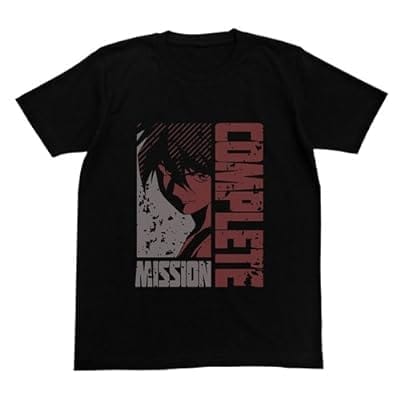 新機動戦記ガンダムW 任務完了Tシャツ BLACK S