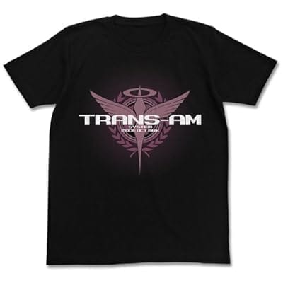 機動戦士ガンダム00 トランザムTシャツ BLACK S