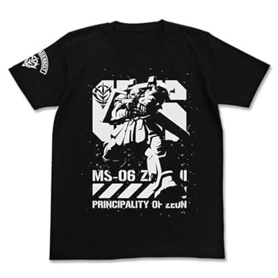 機動戦士ガンダム サンダーボルト サンダーボルト版ザクTシャツ BLACK S