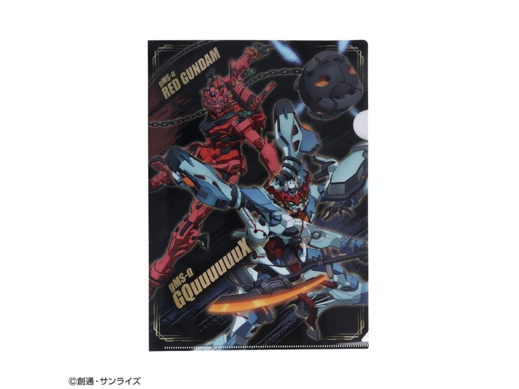 クリアファイル 機動戦士Gundam GQuuuuuuX ジークアクス&赤いガンダム