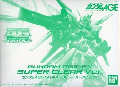 1/144 AG ガンダムAGE-FX スーパークリアVer. ｢機動戦士ガンダムAGE｣ ゲイジングマスターチャレンジレベル認定アイテム