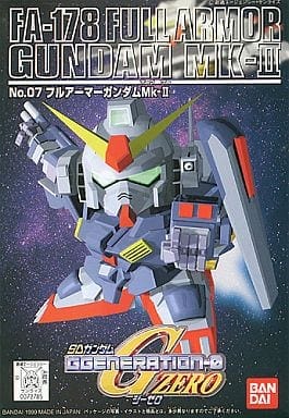 フルアーマーガンダムmk-II 「SDガンダム G GENERATION-0」 No.07