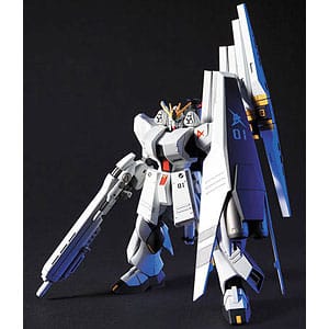 HGUC 1/144 ν(ニュー)ガンダム(ヘビー・ウェポン・システム装備型)