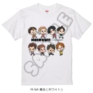 ハイキュー!! みんなmochocho化大作戦!第4弾 Tシャツ M-NA 集合 ホワイト Mサイズ